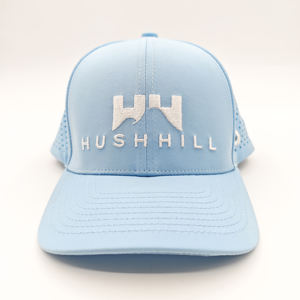 Nueva Gorra de Béisbol Deportiva de 5 Paneles con Logotipo Personalizado, Gorra de Golf Dobby con Perforaciones Cortadas a Láser y Patrón de Puntos/Frutas - Product Image 3