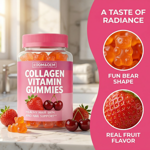Gomitas de Colágeno para la Salud, Suplemento para Blanquear la Piel, Suplemento Dietético, Fabricante de Suplementos de Marca Privada - Product Image 3