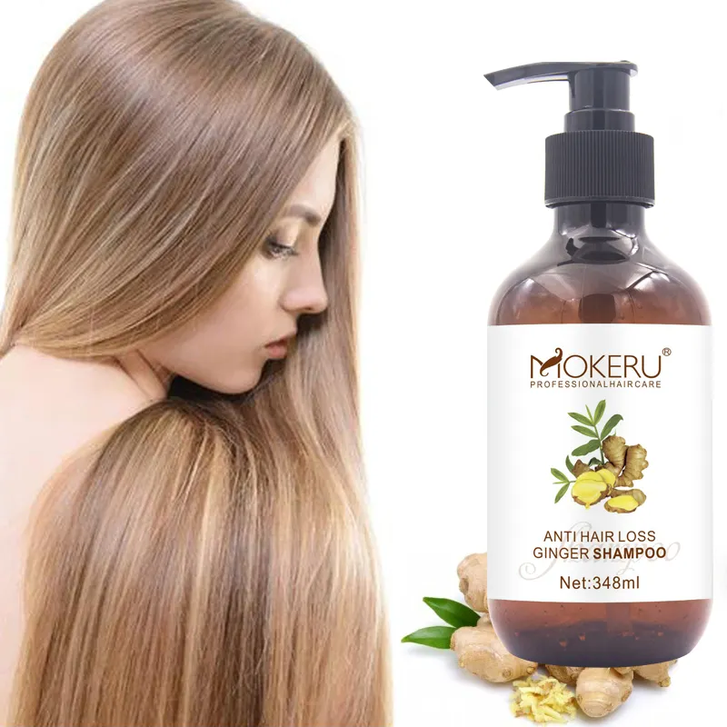 Shampoing aux herbes, meilleur produit de croissance de cheveux, anti-chute, shampoing au gingembre