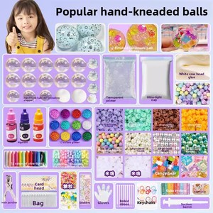 Kit de Materiales para Hacer Bolas Antiestrés Cai Ma, Juguete Popular para Aliviar el Estrés, Rebote Lento, Excelente Sensación al Tacto, Unisex 14 - Product Image 4