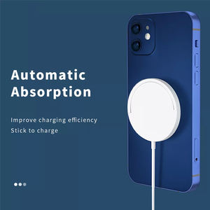 Chargeur magnétique sans fil universel avec support 15W USB A Type C pour téléphone <span class=keywords><strong>portable</strong></span> iPhone - Product Image 4