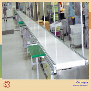 מזון כיתה קשה סטנדרטי תוצרת בית pu/pvc מסוע חגורת עם מהירות מתכווננת - Product Image 2