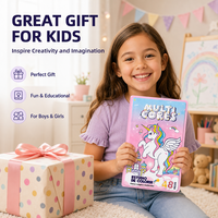 Ensemble d'art, fournitures artistiques, ensemble de peinture 48 pièces, De Arte pour enfants, coffrets de coloriage professionnels pour enfants, LT73401