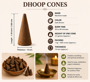 Bâtons d'encens au patchouli en gros – Dhoop Premium pour l'aromathérapie, la méditation, les rituels et les coffrets cadeaux - Product Image 5