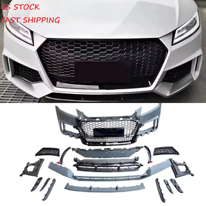 Kit carrosserie pare-chocs avant style TTRS avec calandre pour Audi <span class=keywords><strong>TT</strong></span> TTS <span class=keywords><strong>MK3</strong></span> 2015 2016 2017 2018 2019 - Product Image 1