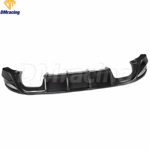 Lèvre de diffuseur de pare-chocs arrière en fibre de carbone style <span class=keywords><strong>OETTINGER</strong></span> pour VW <span class=keywords><strong>GOLF</strong></span> <span class=keywords><strong>7</strong></span> <span class=keywords><strong>GTI</strong></span> MK7 2014-2018 - Product Image 4