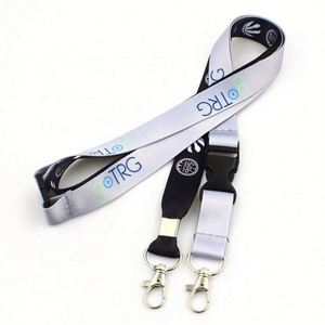 Wholesale Custom <b>Polyester</b> Keychain <b>Lanyards</b> with Offset and Silk Screen Printing Options Promotional Option for Logo - Product Image 1