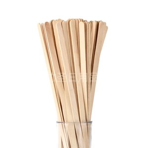 Agitateurs à café jetables en bambou Saint, 90x6x1.3mm, emballage individuel, pour accessoires café et thé - Product Image 4