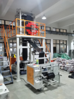 Machine de soufflage de film pour sacs de culture en PE à 2 couches pour pépinières horticoles