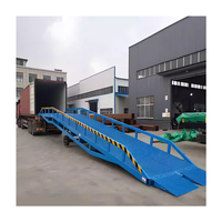 Rampe de chargement hydraulique mobile, réglable et portable OEM 10t