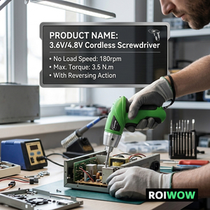 Ensemble de <span class=keywords><strong>tournevis</strong></span> <span class=keywords><strong>électrique</strong></span> sans fil mini 3,6 V/4,8 V avec batterie au lithium, outils <span class=keywords><strong>électrique</strong></span>s pour la réparation à domicile, kits de <span class=keywords><strong>tournevis</strong></span> sans fil - Product Image 6