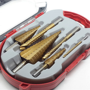 6 cái chùa khoan titan bước khoan Bit Set Saw răng khoan bit - Product Image 1