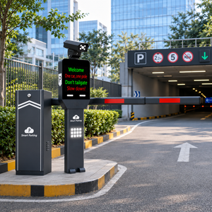 Système de caméra LPR et de reconnaissance de plaques d'immatriculation avec barrière automatique pour le contrôle d'accès aux entrées de parkings - Product Image 6