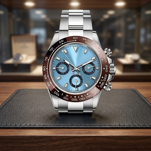 นาฬิกา Daytonaa S Logo Seiko VK63 Movement Sport Diver กันน้ำ ขนาด 20 มม. หน้าปัดอนาล็อก ตัวเรือนสแตนเลส กระจกแซฟไฟร์ - Product Image 3