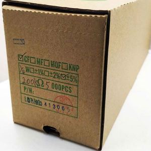 Bulk Discount CF1/4W-200Kohm5% T52 1/4W Resistors Carbon Film Resistors 200Kohm 5% 1/4W - Product Image 1