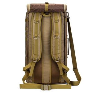 Outdoor Camouflage Versatile Hiking <b>Backpack</b> <b>Convertible</b> Single/Dual Shoulder & Hand Carry - Product Image 4
