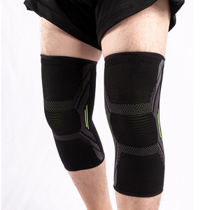 Rodillera Deportiva <span class=keywords><strong>de</strong></span> Baloncesto con Logotipo Personalizado, Protección Profesional, Flexible, Suave, Compresión Tejida - Product Image 5