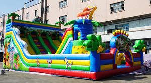 Parque de atracciones inflable para alquiler en festivales y eventos privados - Product Image 4