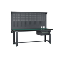 Système d'établi de garage modulaire avec armoire de rangement pour outils pour atelier automobile