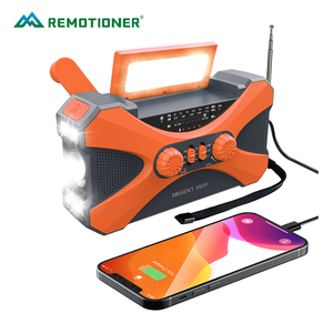 10000Mah Multifunctionele Draagbare Zonne-Energiecentrale Weer Radio Nood <span class=keywords><strong>Hand</strong></span> <span class=keywords><strong>Crank</strong></span> Radio Met Zaklamp - Product Image 1