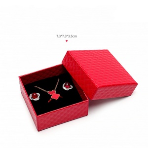 Boîte à bijoux en cuir PU et velours, logo personnalisé imprimé, étui à boucles d'oreilles, design artisanal, emballage cadeau, boîte à bijoux en papier, logo personnalisé - Product Image 5