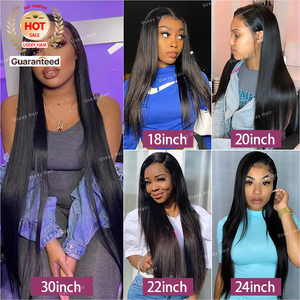 Widow's Peak 13x6 oreja a oreja encaje completo Frontal Wear Go Peluca de cabello humano crudo con pelucas sin pegamento transparentes HD precortadas para mujeres - Product Image 6