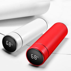 Wholesale Custom Stainless Steel Led Temperature Display Vacuum Insulated Smart Water <b>Bottle</b> with Tea Infuser - Product Image 2