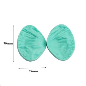 Juego de Moldes de Silicona con Forma de Pétalos de Rosa para Flores Realistas de Fondant, Decoración de Pasteles y Chocolate - Product Image 2