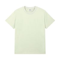 T-shirt vintage 240g en coton double fil, manches courtes, style japonais, pour homme et femme, uni, coupe ample, couleur unie, vente en gros