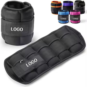 2026 Home Gym Fitness Accessories Fitness <b>Weight</b> Black Custom Logo Adjustable Arm Legs Sandbag Exercise Training Ankle <b>Weights</b> - Product Image 1
