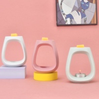 Récipients de désodorisant pour four à huiles essentielles Bougeoir diffuseur cire fondue brûleur d'arôme Brûleur d'huile de parfum en céramique