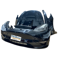 Qualité strictement sélectionnée pour Tesla Model Y, pare-chocs, phares, radiateur, garde-boue, capot, calandre, coffre avant, spoilers, en stock