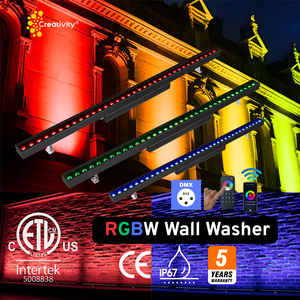 Control <span class=keywords><strong>DMX</strong></span>/Inalámbrico/WiFi/APP/<span class=keywords><strong>Casambi</strong></span> Bluetooth, Proyector LED de Pared para Interiores y Exteriores de 36W 72W IP67 con Certificación ETL - Product Image 6
