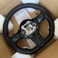 Volant de direction à fond plat de haute qualité pour BMW F12 F13 F11 F10 F06 F20 F21 F22 F30 F31 F32 F33 F34 F36 F01 F80 E60 E90