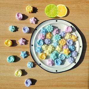 Stampo in Silicone 15 parti a forma di fiore Sakura ecologico e riutilizzabile per ricette di resina di ghiaccio per budino di gelatina di cioccolato - Product Image 6