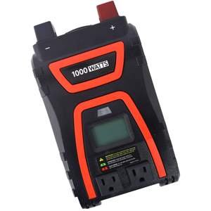 Convertisseur d'énergie PowerDB 1000 Watts à onde sinusoïdale modifiée, sortie DC/AC pour les situations d'urgence, les chantiers, les camions, les bateaux - Product Image 4