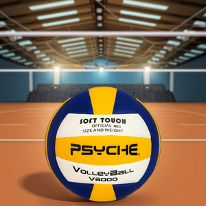 ลูกวอลเลย์บอลไซส์ 5 ยี่ห้อ Psyche Pro ผลิตจากไมโครไฟเบอร์ เนื้อนุ่ม - Product Image 1