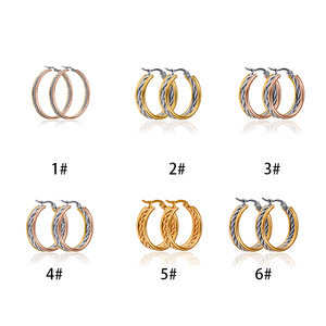 <strong>Jewelry</strong> Making <strong>Supplies</strong> Fancy Fashion Stainless Steel Earring Magnet Earrings <strong>Imported</strong> From China - Product Image 1