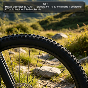 Vélo de montagne à suspension intégrale de 29 pouces, cadre en alliage d'aluminium, <span class=keywords><strong>VTT</strong></span> de trail, 12 vitesses, frein à disque hydraulique - Product Image 6