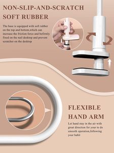 Mano de Práctica para Uñas Acrílicas, Puntas de Uñas que Nunca se Caen, Práctica Flexible y Móvil para Practicar con Suministros de Uñas - Product Image 6