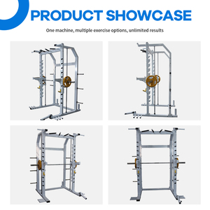 <span class=keywords><strong>Machine</strong></span> à Squat Professionnelle pour Entraînement de Force – Équipement de Gymnastique en Métal pour Presses à Jambes et Squats Profonds - Product Image 4