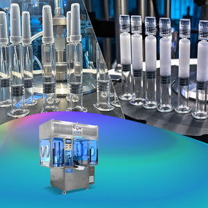 Máquina automática de llenado y sellado de jeringas de vidrio ALWELL de Shanghai, impulsada por motor eléctrico, alta productividad para productos químicos, 1 año - Product Image 2