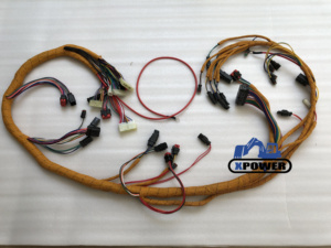 Xpower 259-5138 2595138 E320D E323D Chassis Wiring <b>Harness</b> (<b>Black</b>) for Crawler Excavator Construction Machinery Parts - Product Image 2