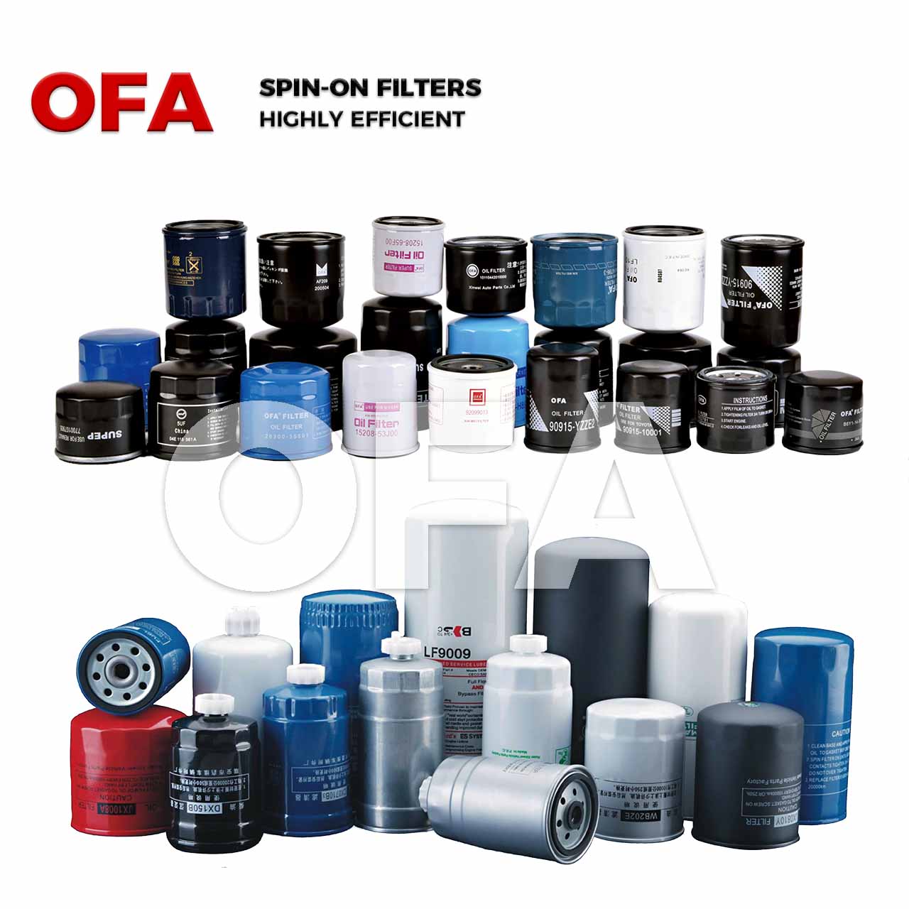 OFA Oil Filter 8-94338934-0 for Isuzu - High Quality Replace
