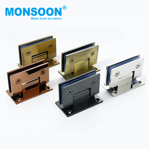 MONSOON hardware in acciaio inox senza cornice cornice a scomparsa pivot Specchio di vetro doccia cerniera della porta <span class=keywords><strong>per</strong></span> doccia occhiali - Product Image 1