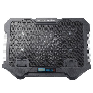 <span class=keywords><strong>Refroidisseur</strong></span> pour ordinateur <span class=keywords><strong>portable</strong></span> Qiulink S500 à 5 ventilateurs, affichage numérique, USB, régulation facile de l'air, support de téléphone <span class=keywords><strong>portable</strong></span>, en stock - Product Image 4
