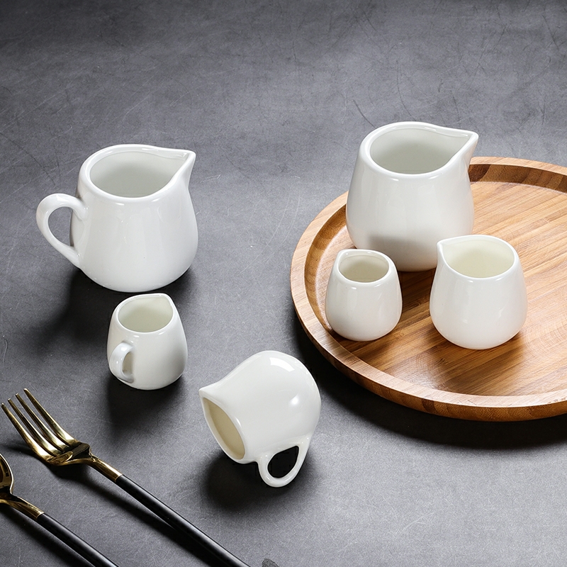 Ceramic Milk Jug 120ML - Perfect for Frothing & Pouring