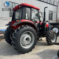 YTO 4wd 4x4 30hp 50hp 80hp 120hp tracteurs agricoles d'occasion Kubota machines agricoles bon marché tracteur agricole à vendre