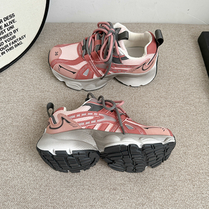 Zapatos Casuales al por Mayor para Mujer, Plataforma Gruesa, Parte Superior de Malla Transpirable, Zapatillas Deportivas - Product Image 1