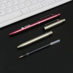 Customized 0.5mm Retractable Gel <b>Pen</b> <b>Multi</b> Solid <b>Color</b> Plastic School Office Stationery for Students - Product Image 3